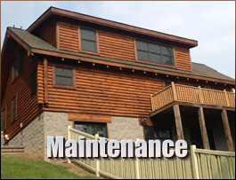  Saxapahaw, North Carolina Log Home Maintenance